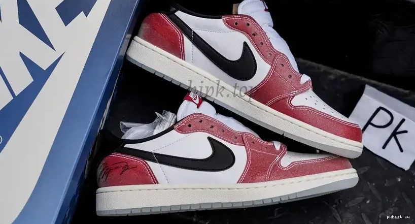 OG Retro Red GOD White SHIP 1 Jordan MATERIALS low PK READY RETAIL TO 0516